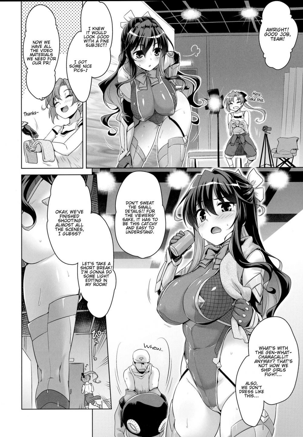 Hentai Manga Comic-Milky DD～Naganami After shooting～-Read-3